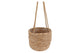 Seagrass Laos Straw Hang Brown 20x12x26cm