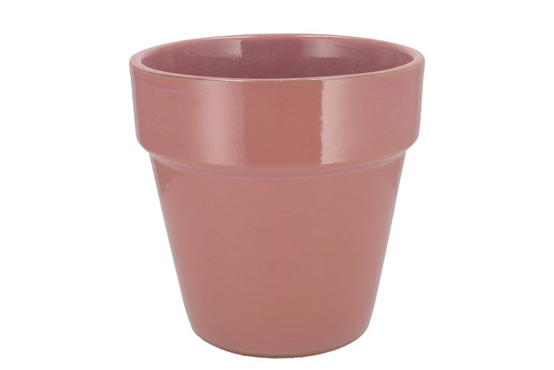 Ebbi Moss Pink Pot Glaze 20x20cm