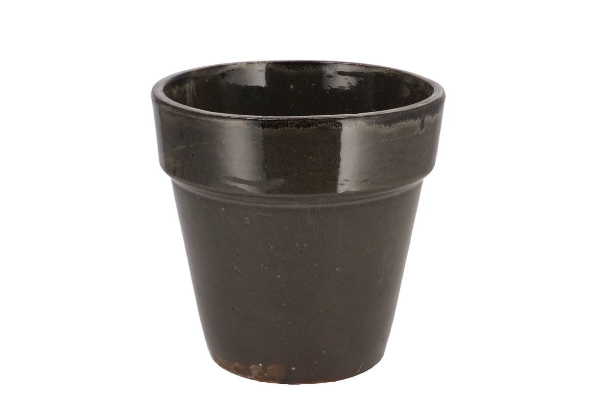 Ebbi Moss Black Pot Glaze 17x17cm