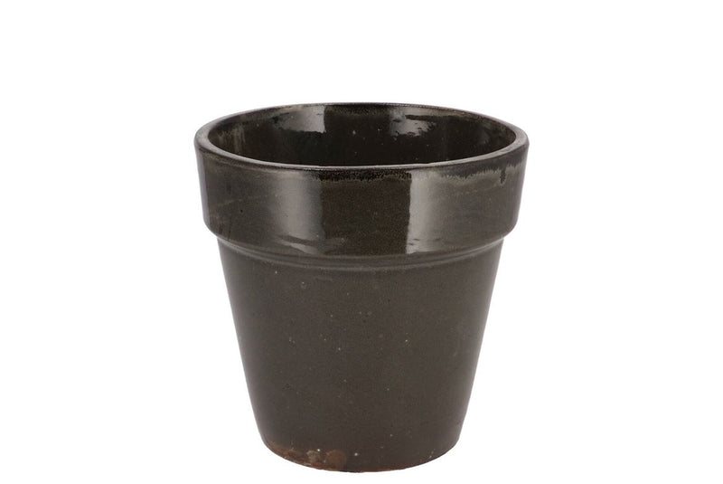 Ebbi Moss Black Pot Glaze 14x14cm