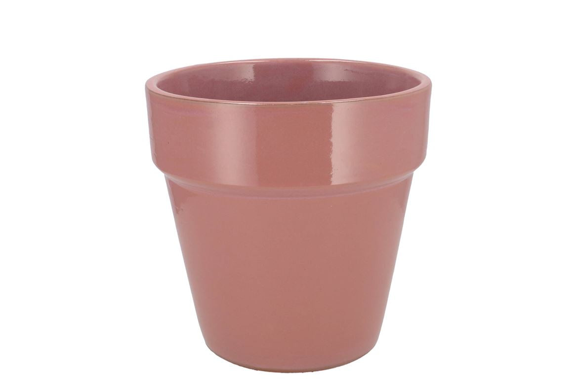 Ebbi Moss Pink Pot Glaze 17x17cm