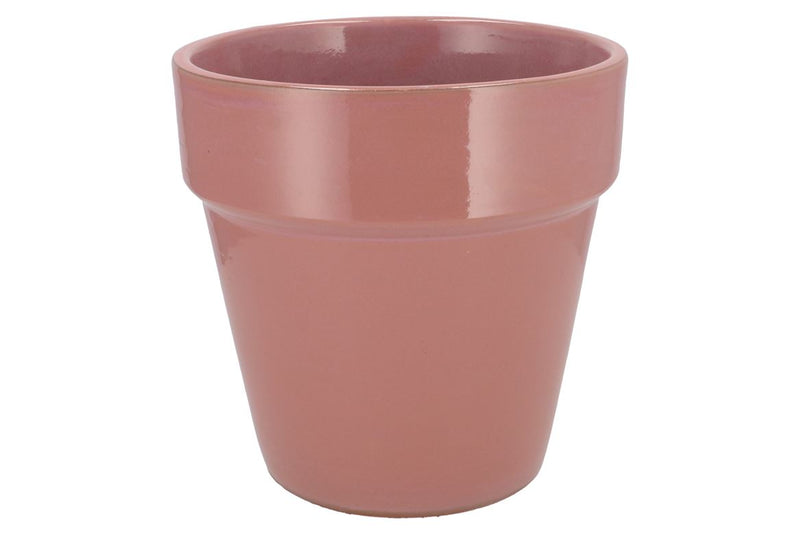 Ebbi Moss Pink Pot Glaze 25x25cm