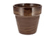 Ebbi Moss Brown Pot Glaze 20x20cm