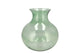 Mira Green Glass Cone Neck Sphere Vase 20x20x21cm