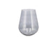 Mira Smoke Glass Wide Vase 14x14x15cm