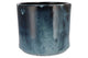 Javea Cilinder Pot Glazed Blue 26x23cm