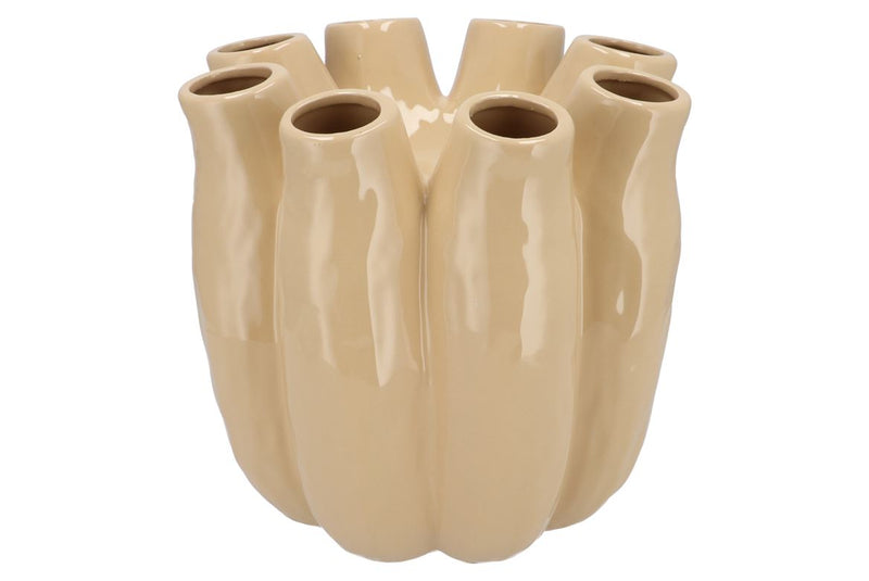 Luna Sand Tube Vase 28x28cm Nm