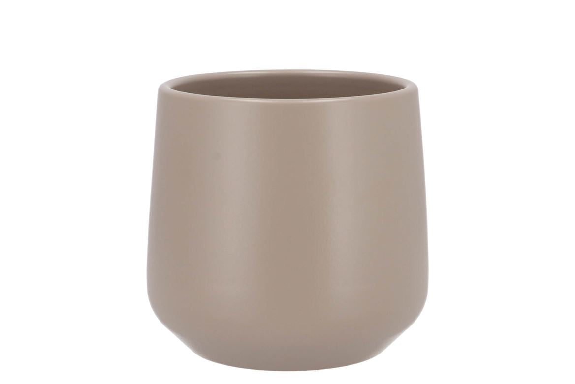 Ceramic Orchid Pot Berlin Stone Grey 14cm