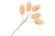 Silk Palm Leaf Orange 125cm Nm