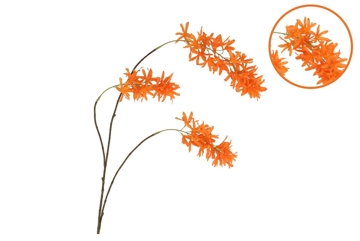 Silk Wisteria Orange 93cm Nm