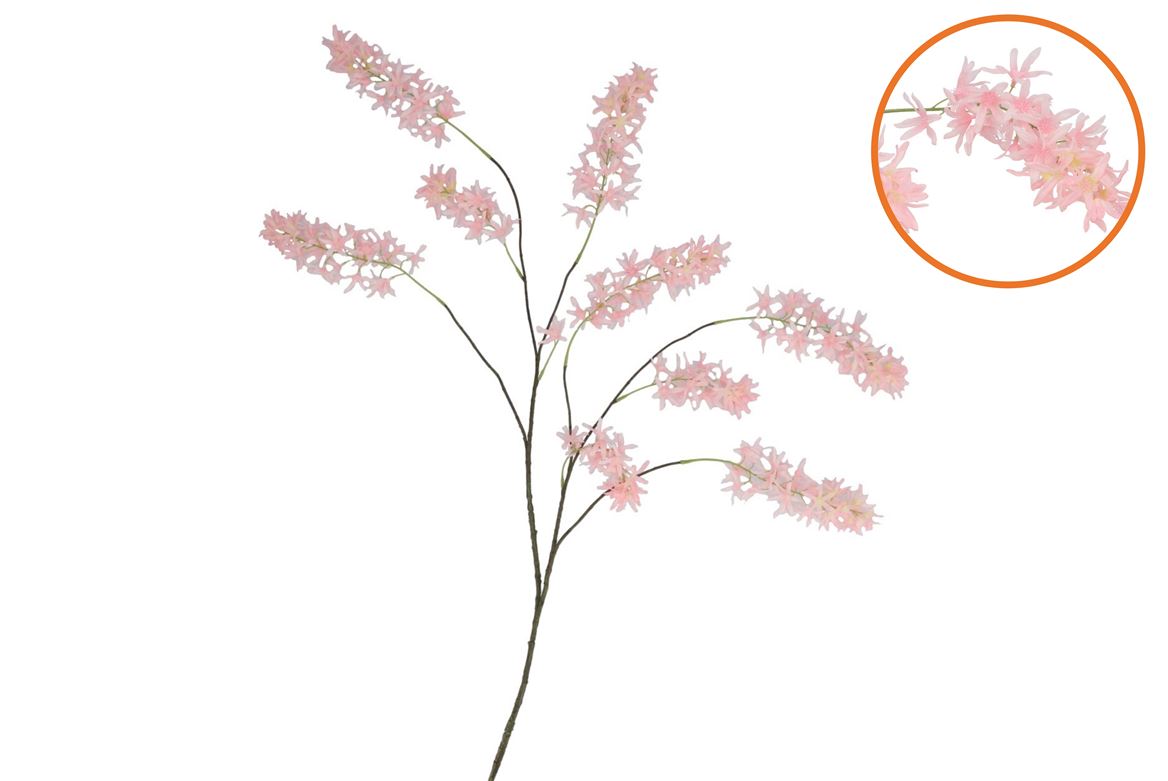 Silk Wisteria Light Pink 130cm