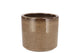 Javea Cilinder Pot Glazed Taupe 11x11cm