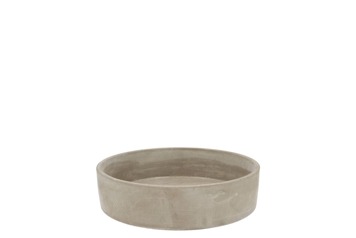 Concrete Bowl 11x4cm Nm