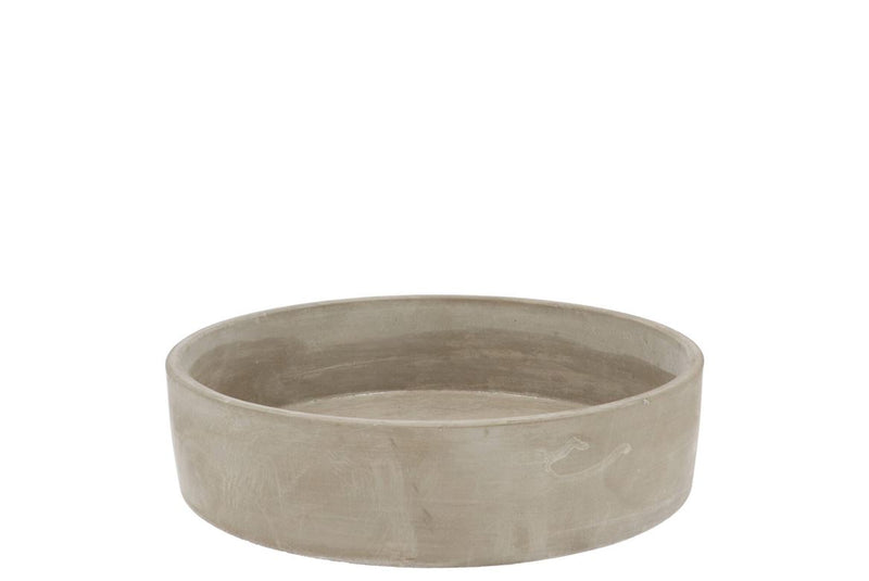 Concrete Bowl 15x5cm Nm