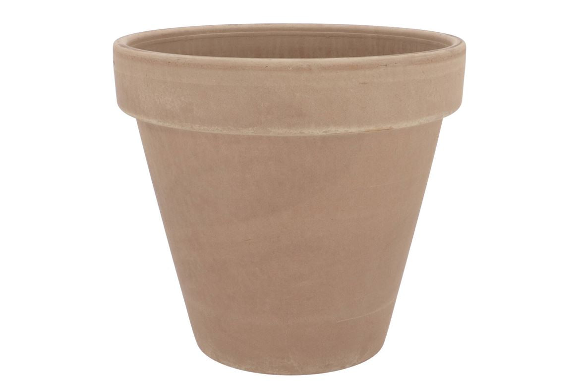 Terracotta Choco Pot Grey D21xh19cm