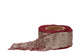 Ribbon Glam Raw Bordeaux 10mx40mm