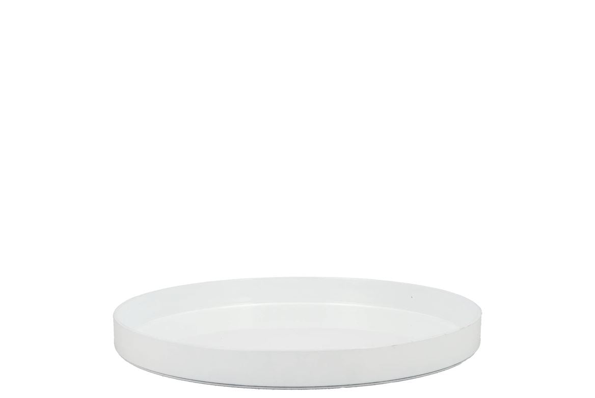 Melamine White Tray 27x27x3cm Nm