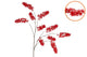 Silk Wisteria Fiery Red 130cm Nm