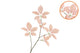 Silk Leaf Elder Champagne 81cm Nm