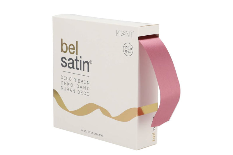 Ribbon Satin 16 Old Pink 100mx40mm P/1