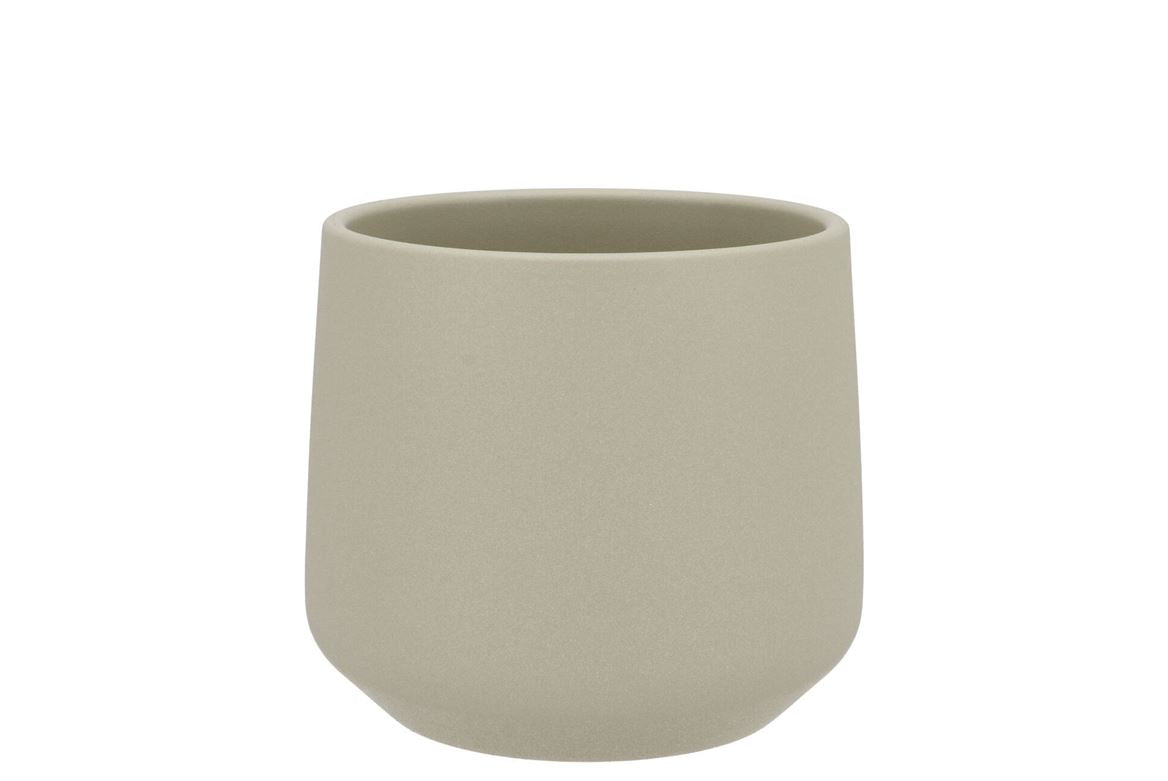 Ceramic Kaki Pot Orchid Berlin Structure 14cm