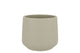 Ceramic Light Kaki Pot Berlin Structure 14cm