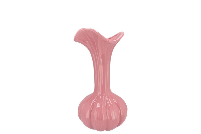 Mia Pink Vase Garlic 14x14x28cm