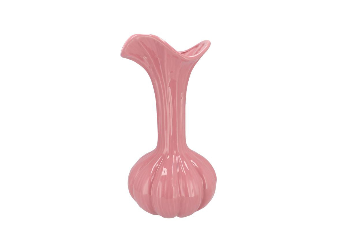 Mia Pink Vase Garlic 16x16x33cm