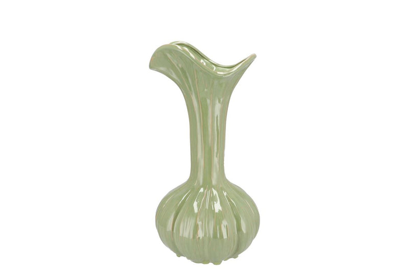 Mia Pistache Vase Garlic 16x16x33cm