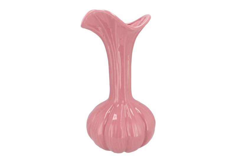 Mia Pink Vase Garlic 21x21x44cm