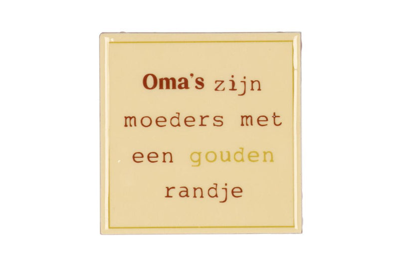 Tile Oma's Beige 10x10x1cm