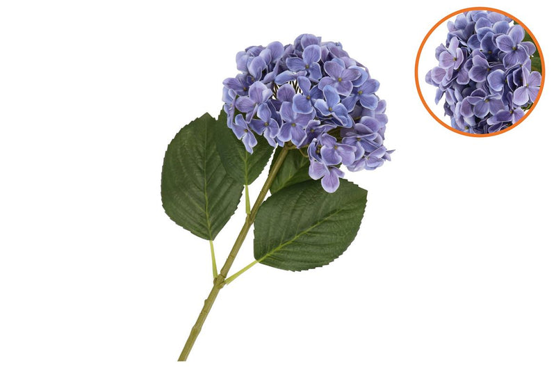 Silk Hydrangea Purple 23x64cm