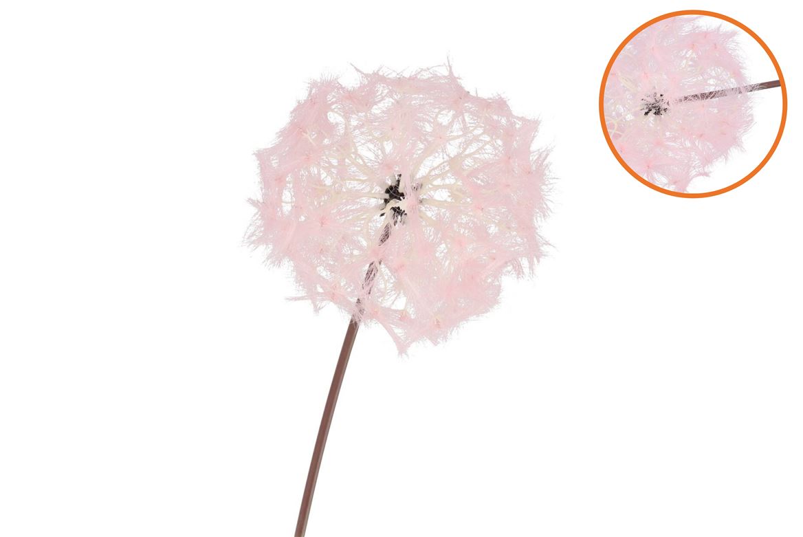 Silk Dandelion Pink 91cm Nm