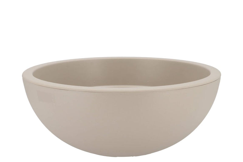 Scandic Taupe Bowl 40x16cm