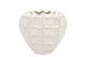 Lima White Vase Carve 27x27x23cm