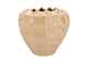 Lima Beige Vase Carve 30x30x28cm