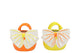 Yfke Dutch Orange/yellow Vase Bag Bow Ass 18x14x17