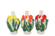 Isa Dutch Orange/yellow/red Vase Neck Tulip Ass 16