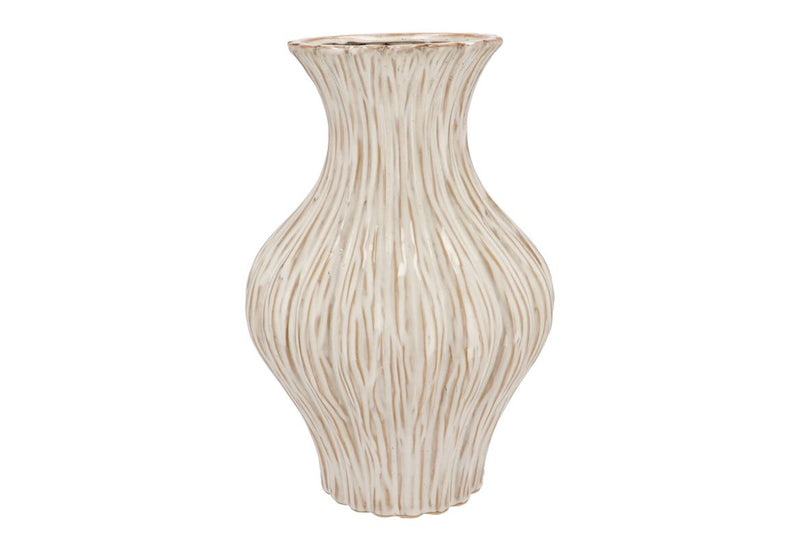 Lima White Vase Neck 27x27x41cm