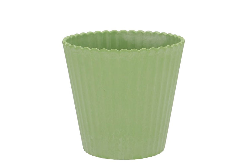 Melamine Lisa Pistache Pot Straight 13x9x13cm