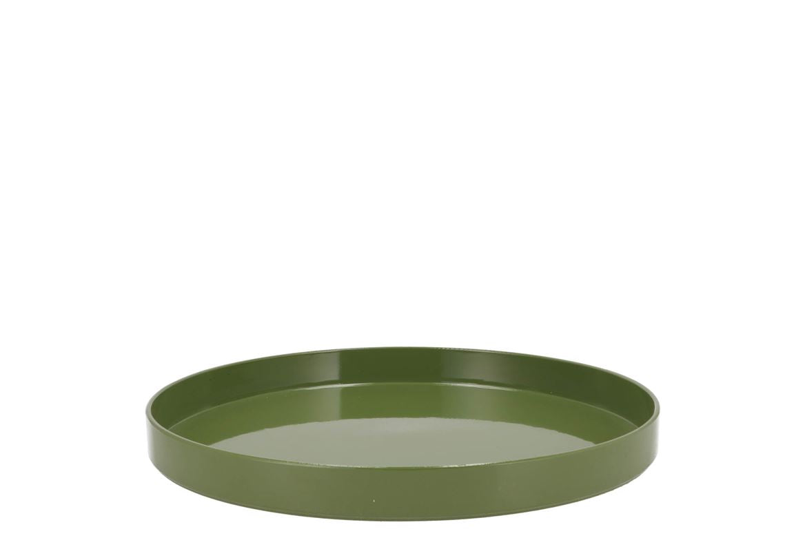 Melamine Green Tray 27x27x3cm