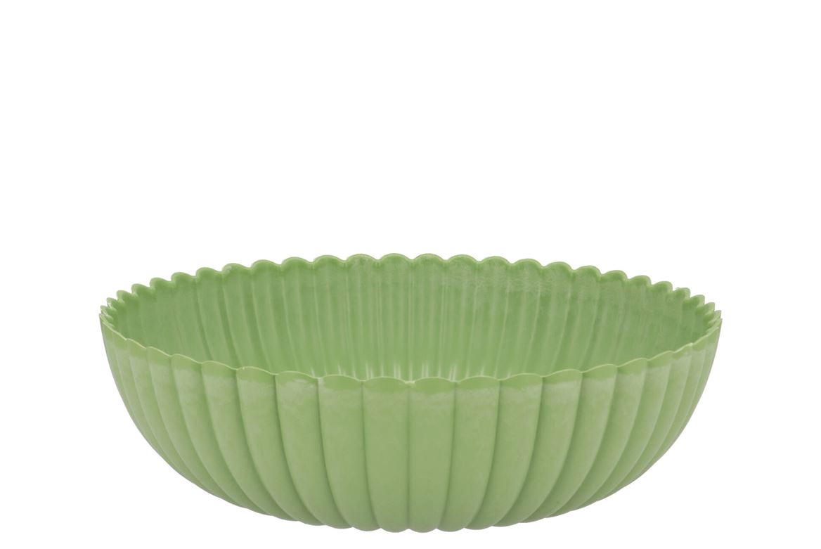 Melamine Lisa Pistache Bowl 25x25x9cm