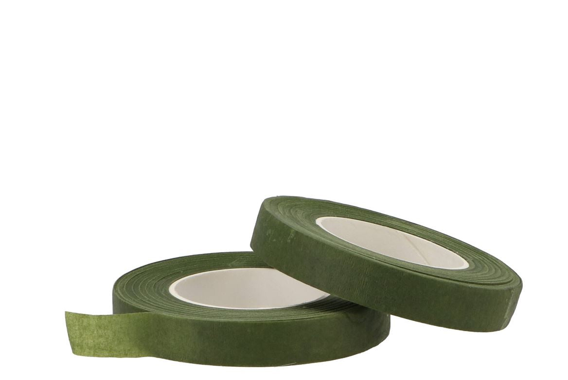 Oasis Flowertape Vert 13mm Par 12 Roulleaux