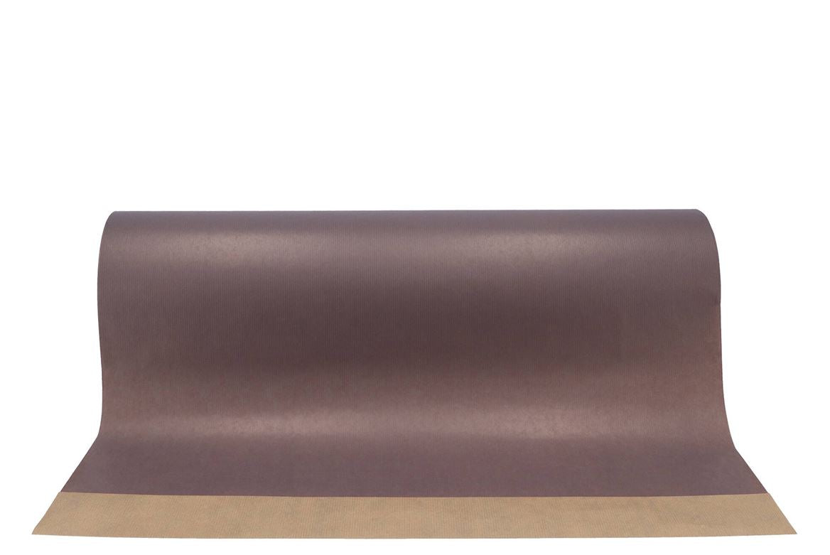 Papier D'emballage 60cm Gris Mauve Roulleau Par 12