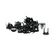Floristry Pickers With Adhesive 3 Cm P/100