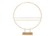 Metal Circle Bars Gold 40cm