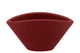 Vinci Red Velvet Bowl Oval 24x17x12cm