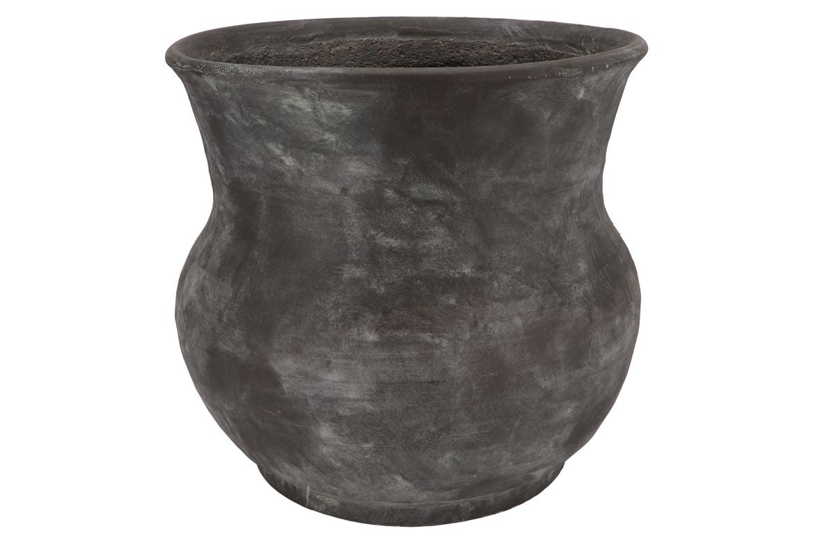 Gamla Grey Pot Flared 48x48x48cm