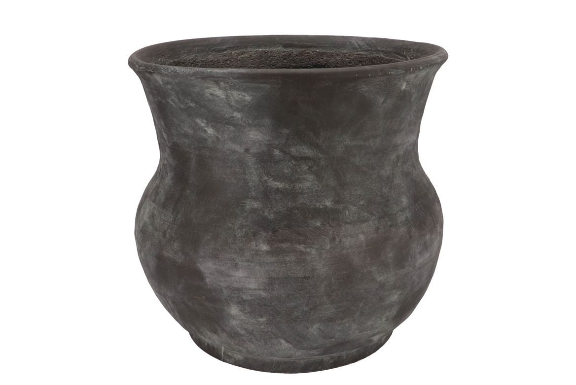 Gamla Grey Pot Flared 40x40x40cm