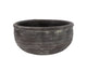 Gamla Grey Bowl Structure Stripe 31x31x14cm